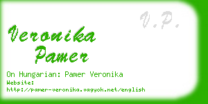 veronika pamer business card